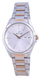 Westar Silver Dial Two Tone Stainless Steel Quartz 40212 SPN 607 Women's Watch