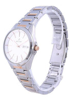 Westar Silver Dial Two Tone Stainless Steel Quartz 40212 SPN 607 Women's Watch
