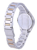 Westar Silver Dial Two Tone Stainless Steel Quartz 40212 SPN 607 Women's Watch