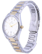 Westar Silver Dial Two Tone Stainless Steel Quartz 40213 CBN 107 Women's Watch
