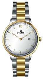 Westar Profile Stainless Steel Silver Dial Quartz 40218CBN107 Women's Watch
