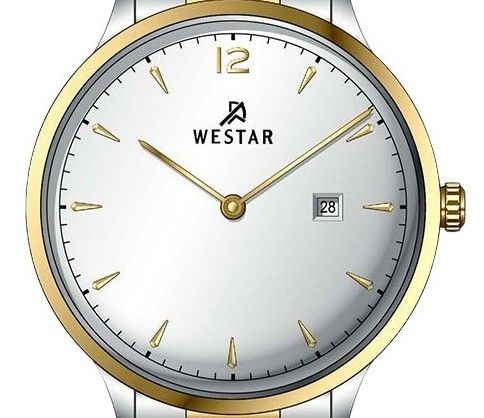 Westar Profile Stainless Steel Silver Dial Quartz 40218CBN107 Women's Watch