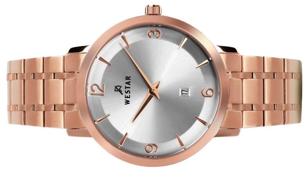 Westar Profile Stainless Steel Silver Dial Quartz 40220PPN607 Women's Watch
