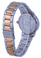 Westar White Dial Two Tone Stainless Steel Quartz 40245 SPN 601 Women's Watch