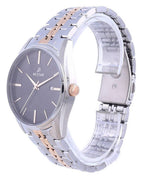 Westar Black Dial Two Tone Stainless Steel Quartz 50210 SPN 603 Men's Watch