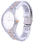 Westar Silver Dial Two Tone Stainless Steel Quartz 50210 SPN 607 Men's Watch
