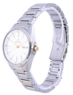 Westar Silver Dial Two Tone Stainless Steel Quartz 50212 CBN 107 Men's Watch