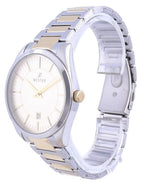Westar Champagne Dial Two Tone Stainless Steel Quartz 50213 CBN 102 Men's Watch