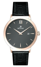 Westar Profile Lederarmband Graues Zifferblatt Quarz 50214PPN606 Herrenuhr