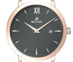 Westar Profile Lederarmband Graues Zifferblatt Quarz 50214PPN606 Herrenuhr