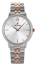 Westar Profile Edelstahl Silber Zifferblatt Quarz 50215SPN607 Herrenuhr