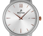Westar Profile Edelstahl Silber Zifferblatt Quarz 50215SPN607 Herrenuhr