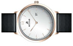 Westar Profile Leather Strap Silver Dial Quartz 50217PPN607 Men's Watch