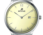 Westar Profile Stainless Steel Light Champagne Dial Quartz 50218STN102 Men's Watch