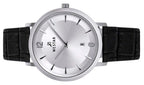 Westar Profile Lederarmband Silbernes Zifferblatt Quarz 50219STN107 Herrenuhr