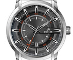 Westar Profile Stainless Steel Black Dial Quartz 50229STN803 Men's Watch