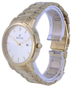 Westar Silver Dial Gold Tone Stainless Steel Quartz 50243 GPN 102 Men's Watch