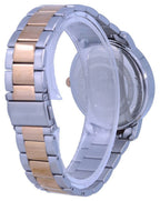 Westar White Dial Two Tone Stainless Steel Quartz 50243 SPN 601 Men's Watch