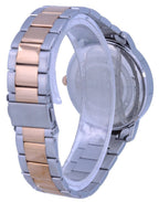Westar Black Dial Two Tone Stainless Steel Quartz 50243 SPN 603 Men's Watch