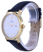 Westar White Dial Gold Tone Stainless Steel Quartz 50244 GPN 101 Men's Watch