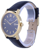 Westar Black Dial Gold Tone Stainless Steel Quartz 50244 GPN 103 Men's Watch