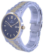 Westar Black Two Tone Stainless Steel Quartz 50245 CBN 103 Men's Watch