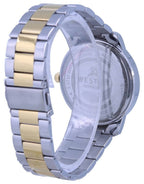 Westar Black Two Tone Stainless Steel Quartz 50245 CBN 103 Men's Watch