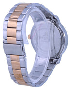 Westar White Dial Two Tone Stainless Steel Quartz 50245 SPN 601 Men's Watch