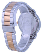 Westar Black Dial Two Tone Stainless Steel Quartz 50245 SPN 603 Men's Watch
