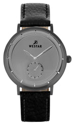 Westar Profile Lederarmband Graues Zifferblatt Quarz 50246GGN106 Herrenuhr
