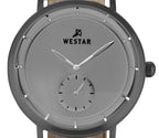 Westar Profile Lederarmband Graues Zifferblatt Quarz 50246GGN106 Herrenuhr