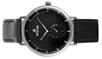 Westar Profile Lederarmband Schwarzes Zifferblatt Quarz 50246STN103 Herrenuhr