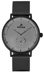 Westar Profil Edelstahl Graues Zifferblatt Quarz 50247BBN306 Herrenuhr