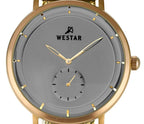 Westar Profile Stainless Steel Grey Dial Quartz 50247BZZ106 Men's Watch