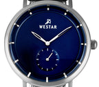 Westar Profile Stainless Steel Blue Dial Quartz 50247STN104 Men's Watch