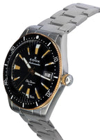 Edox Skydiver Limited Edition Black Dial Automatic Diver's 80126357RNMNIRB 300M Men's Watch