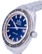 Edox Hydro-Sub Diver's Stainless Steel Black Dial Automatic 801283NBMNIB 80128 3NBM NIB 300M Men's Watch