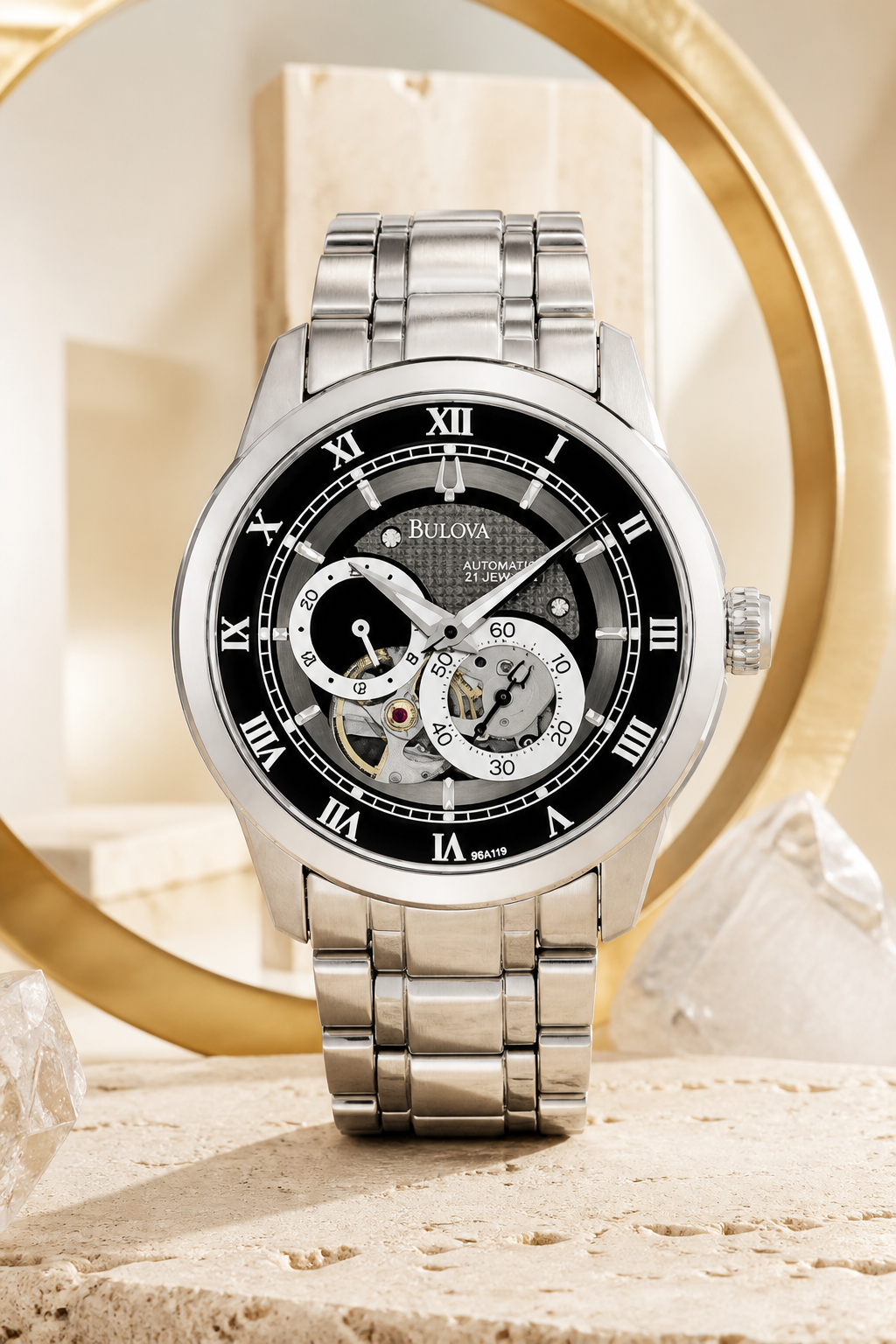 Bulova Sutton Automatic Black 96A119 - view 2