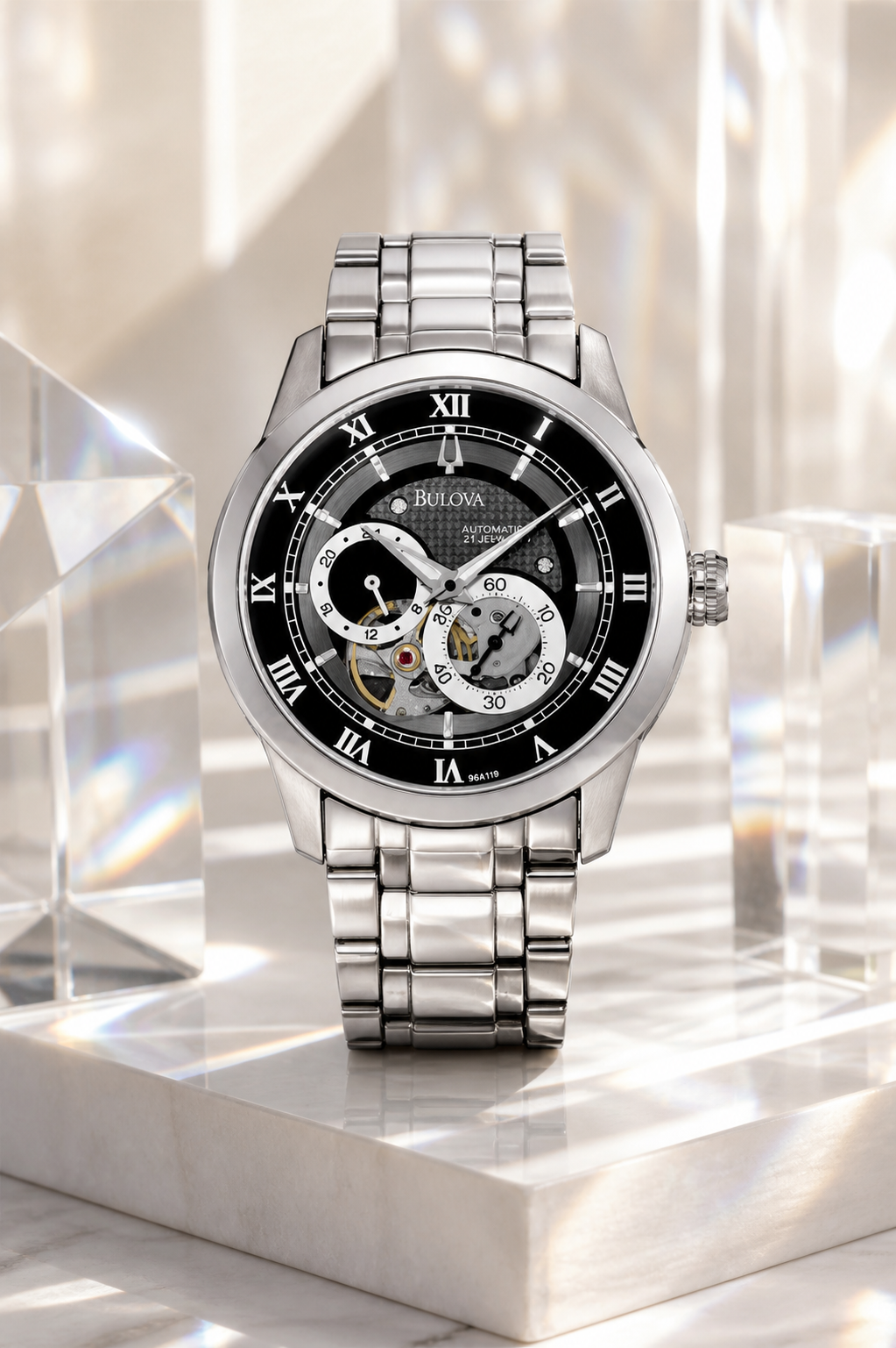 Bulova Sutton Automatic Black 96A119 - view 3
