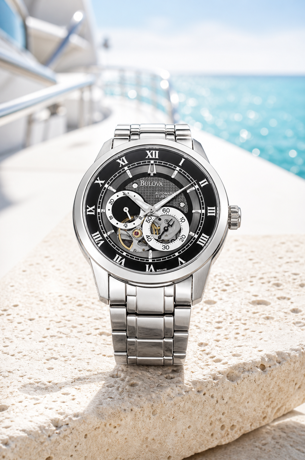 Bulova Sutton Automatic Black 96A119 - view 4