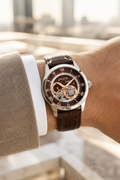 Bulova Sutton Brown Leather 96A120 - view 1
