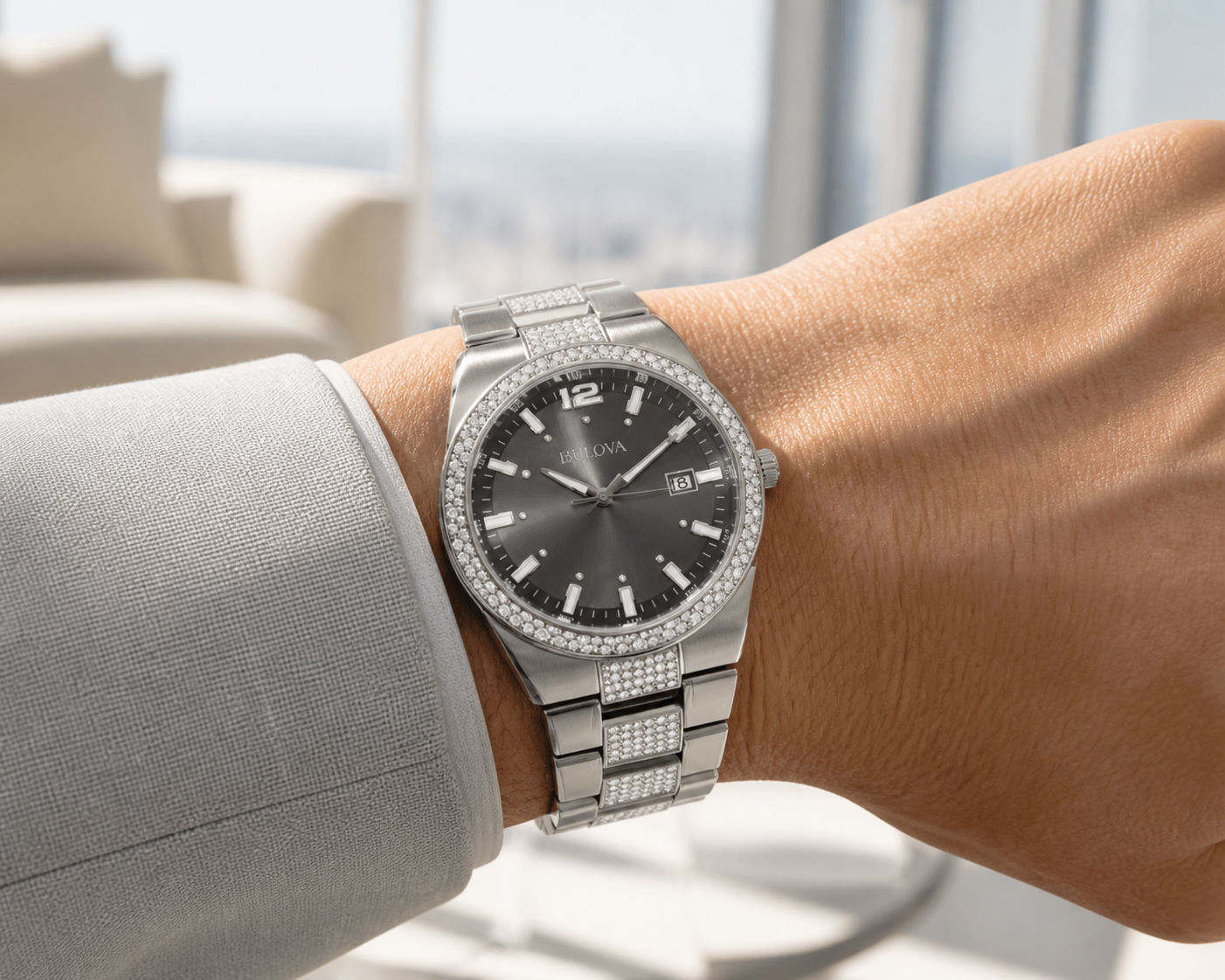 Bulova Crystal 96B221 - view 1