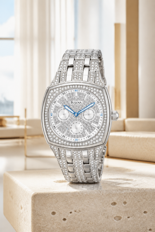 Bulova Crystal Chronograph 96C002 - view 2