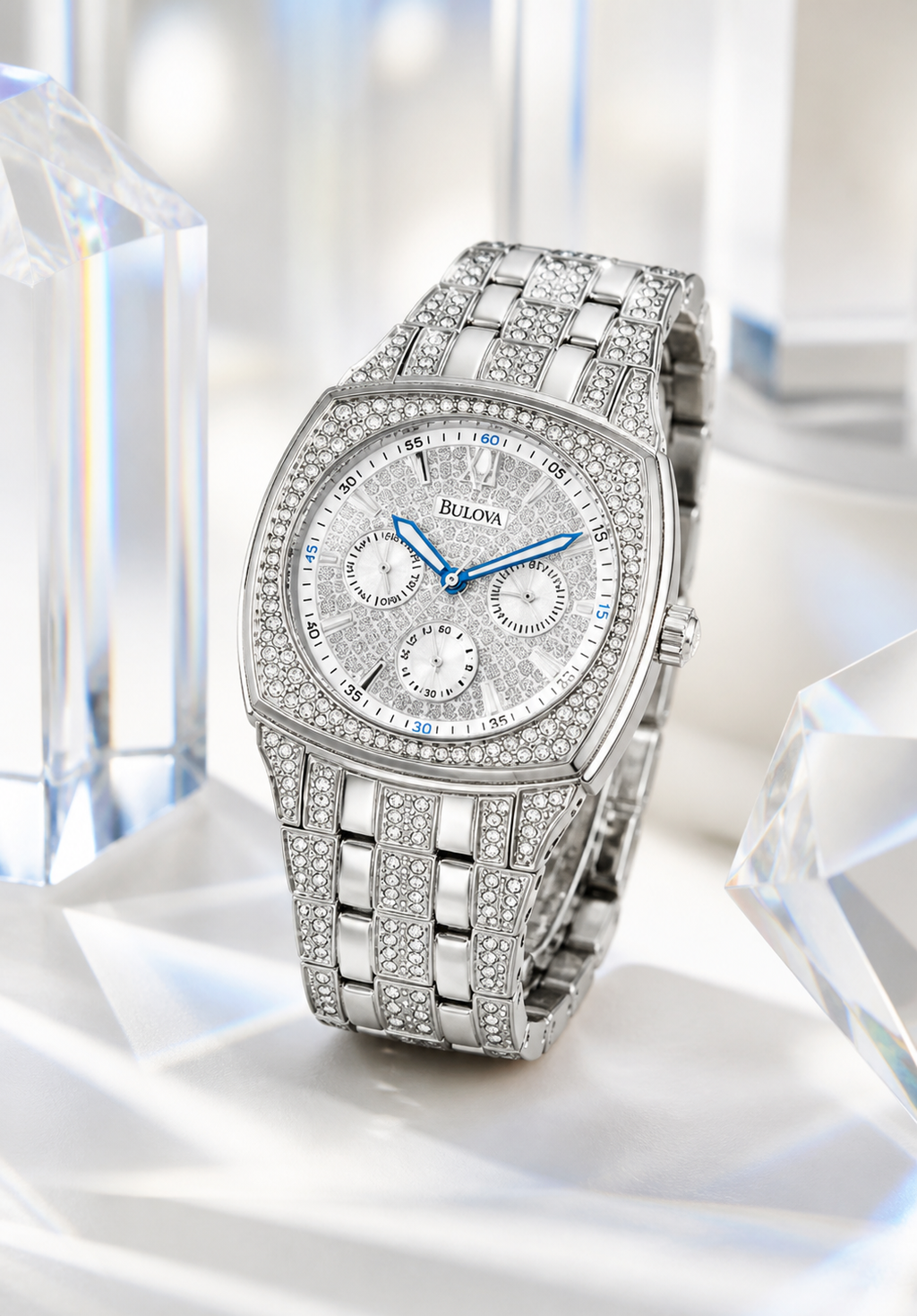 Bulova Crystal Chronograph 96C002 - view 3