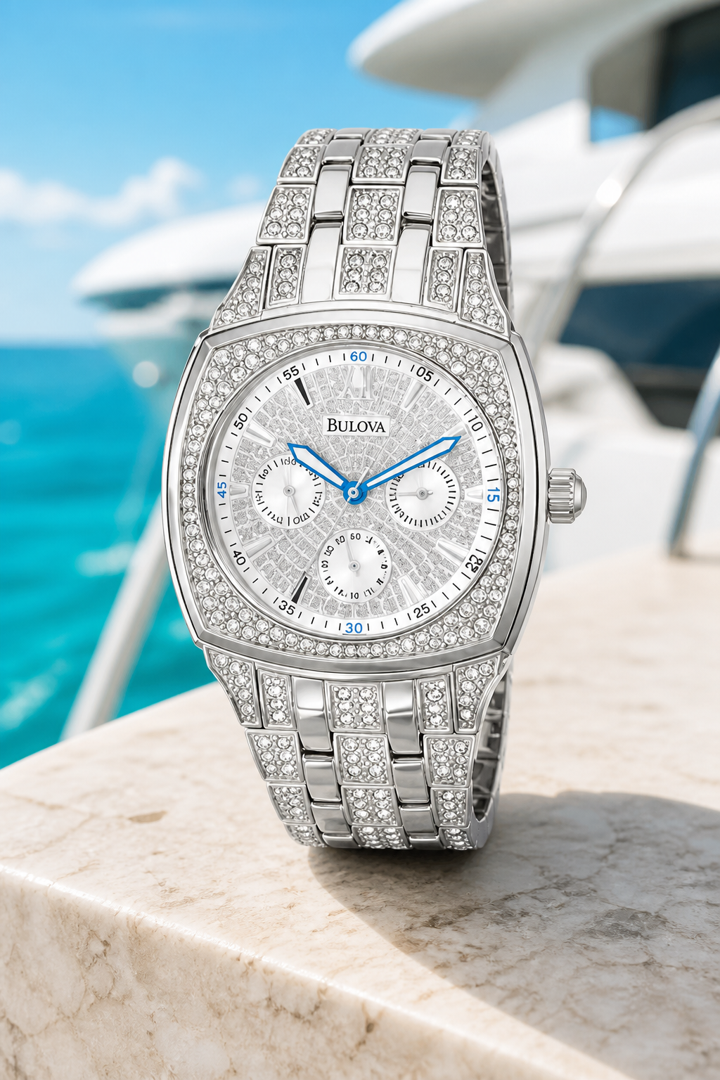 Bulova Crystal Chronograph 96C002 - view 4