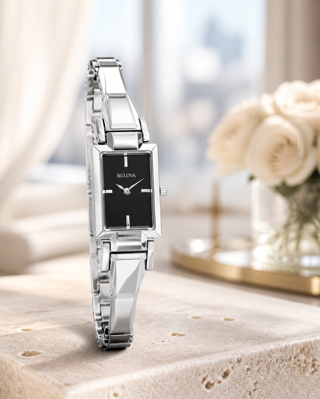 Bulova Classic Rectangle 96L138 Women's - view 2