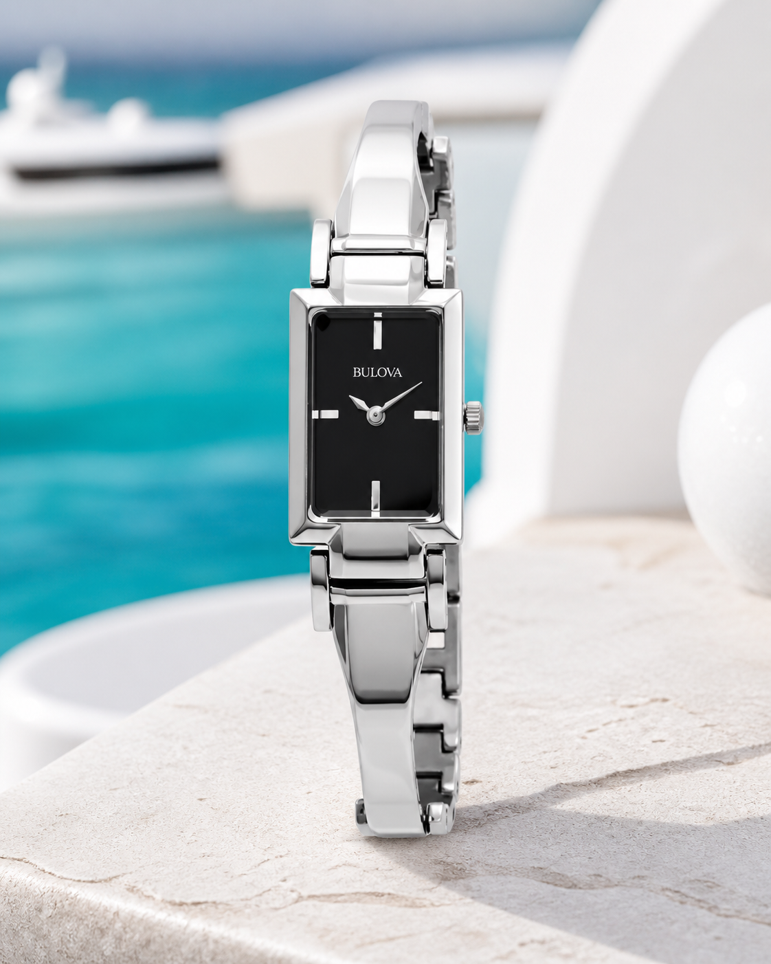 Bulova Classic Rectangle 96L138 Women's - view 4
