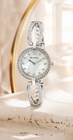 Bulova Crystal Open Loop 96L223 Women's - view 2