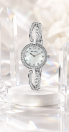 Bulova Crystal Open Loop 96L223 Women's - view 3