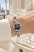 Bulova Crystal Black Open Loop 96L224 Women's - view 1